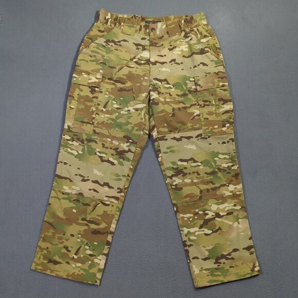 5.11 Tactical Pants Men's Large Short Multicam TDU Cargo Camo Pant - Picture 1 of 13